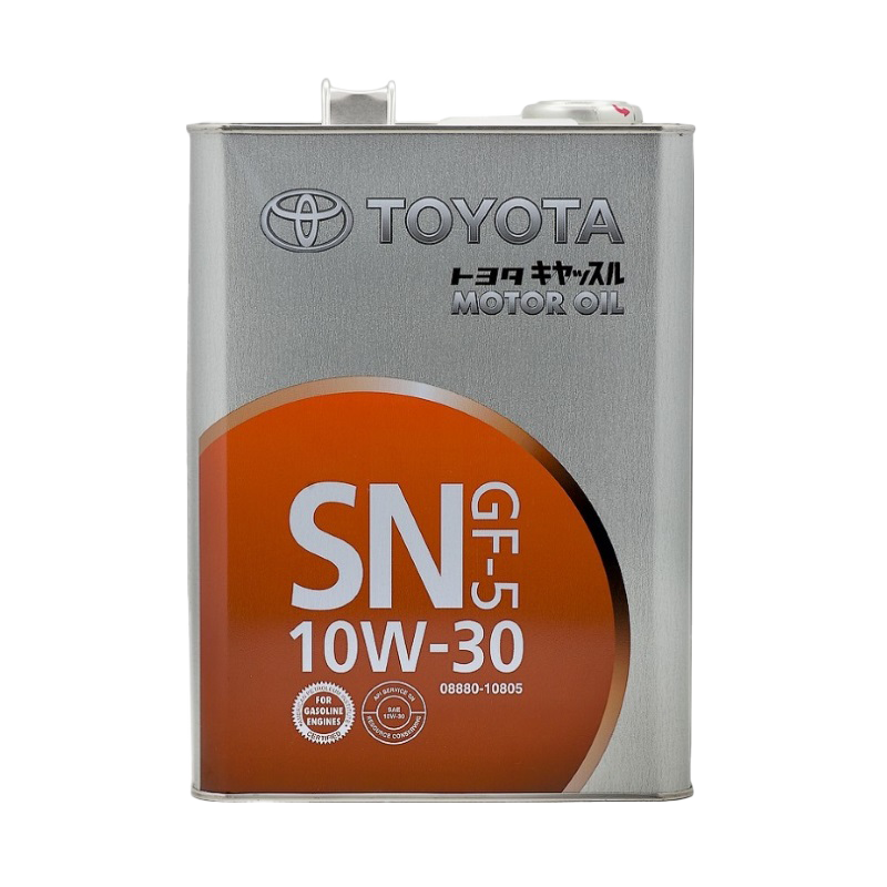 Моторное масло Toyota SN 10W-30, 4л (TOYOTA: 0888010805)